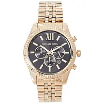 Relógio Ko Lexington Cronógrafo de aço inoxidável, MICHAEL KORS, Dourado