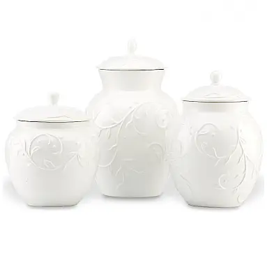 Conjunto de 3 Potes em