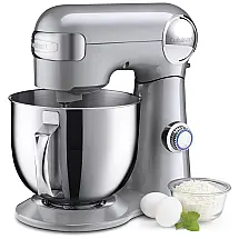 Batedeira de Bancada 5L com 12 Velocidades, Aço Inoxidável, 500W, 110v, CUISINART SM 50BC, Prateado