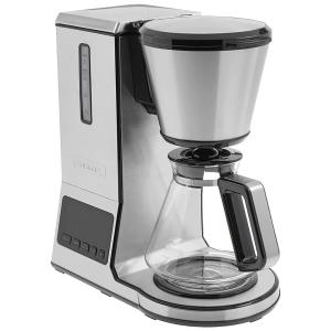 Cafeteira Elétrica Programável P1 de 8 Xícaras Filtro de Aço Inoxidável Programável de 24h Auto Limpeza, CUISINART CPO 800, Prateado