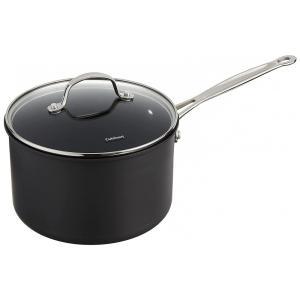 Panela Antiaderente com Tampa, 4 Litros em Aço Anodizado, Cuisinart 6194 20 Chefs Classic