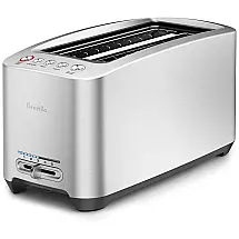 Torradeira Elétrica, Aço Inoxidável, 4 Fatias, 5 Níveis Sombra, 110v, BREVILLE BTA830XL, Prateado