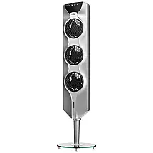 Ventilador de Torre com Tecnologia Passiva de Redução de Ruído, 110V 30W, OZERI OZF3 S, Cinza