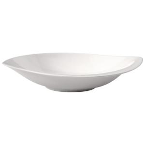 Tigela de Frutas e Salada Elegante e Sofisticada com Estilo Clássico, Material de Porcelana e Formato Curvo, Villeroy Boch, Branca