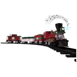 Conjunto de Trem Trenzinho Elétrico 24 Trilhos, LIONEL 711729, Vermelho