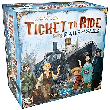 Ticket to Ride Rails Sails