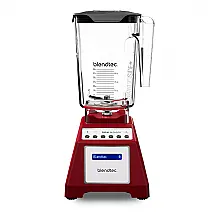 Liquidificador de Bancada Profissional 2.6L com 6 Predefinições e 10 Velocidades, 110v, BLENDTEC TB 631 25, Vermelho