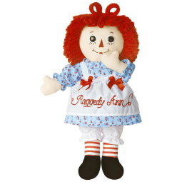 Boneca Clássica Raggedy Ann Aurora World, Timeless - Multicolorida