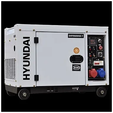 Gerador a Diesel Hyundai DHY8600SE