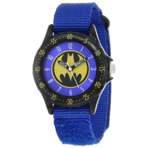 Relógio para Crianças de 5 até 15 Anos, DC Comics Batman BAT5037, Azul e Preto