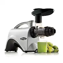 Moedor Duplo Frutas Grãos Cana Verduras 50 Watts 80 RPM 2HP Profissional, 110v, OMEGA JUICERS NC800HDS, Cinza