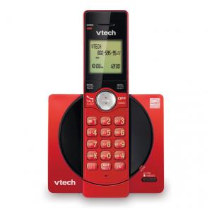 Telefone Sem Fio DECT 6.0 Identificador de Chamadas vermelho, VTECH CS6919 16, Vermelho
