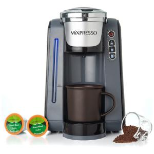 Mixpresso Cafeteira Elétrica Programável 1.3L, c, Desligamento Automático, 1200W, 110V, Cinza