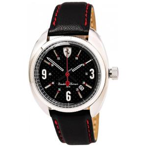 Formula Sportiva Quartz Movement Black Dial Mens Watch 830238, FERRARI 0830238, Preto