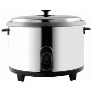 Panela de Arroz Elétrica 5.5L Multifuncional com Desligamento Automático, 110v, CENTAUR ABRC25, Prateado