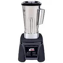 Liquidificador Profissional 1,8L com Função de Pulsar, Jarro em Aço Inoxidável e Plugue de 5 a 15 Fases, 110V 1560W, Waring MX1000XTS, Preto