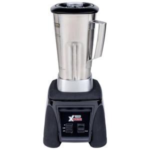 Liquidificador Profissional 1,8L com Função de Pulsar, Jarro em Aço Inoxidável e Plugue de 5 a 15 Fases, 110V 1560W, Waring MX1000XTS, Preto