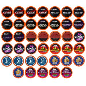 Cápsulas de Café torra forte e escuro 40u, TWO RIVERS COFFEE TRC BRS40, Marrom