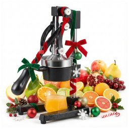 Espremedor de Frutas Manual Profissional, Aço Fundido, CO Z, Preto