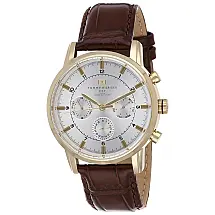 Relógio Masculino de Quartzo e Aço Inoxidável, TOMMY HILFIGER 1790874, Marrom