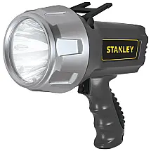 Lanterna LED 900 Lumens Ultra Brilhante 5 Modos de Iluminação Com Alça e Suporte Giratório, STANLEY SL5HS, Cinza escuro