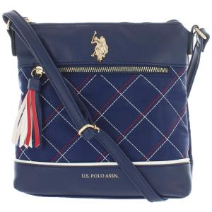 U.S. POLO ASSN Bolsa Feminina Transversal , Azul