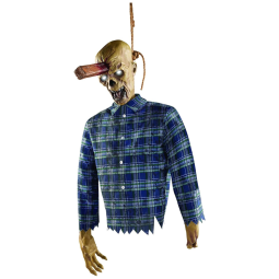 Zumbi Assustador Animatrônico para Decoração de Halloween