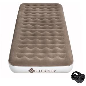 Colchão Inflável Queen Altura 22,86cm com Bomba Recarregável Sacola de zenamento