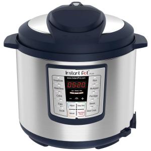 Panela de Pressão Elétrica Instant Pot Lux, 6 em 1, Aço Inoxidável, Azul 110V