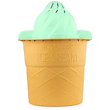 Sorveteira Elétrica com Capacidade de 4L e Livro de Receitas, 110v, NOSTALGIA , Verde