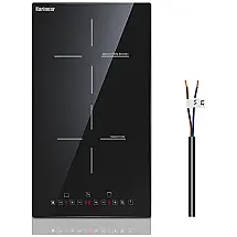 Cooktop de Indução de Embutir 2 Queimadores, 3500W, 220v, KARINEAR, Preto