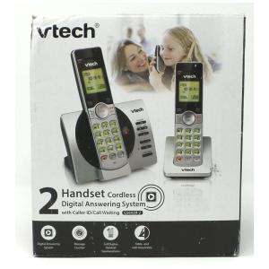 Telefone sem Fio com Sistema de Atendimento e Identificação do Chamador, 2 Aparelhos, VTech CS6929 2