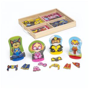 Conjunto de Atividades Magnéticas Patrulha Canina com 64 Peças Brinquedo Interativo para Crianças Acima de 3 Anos, Melissa & Doug