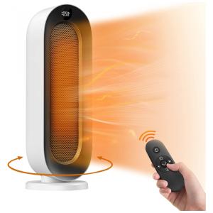 Aquecedor Elétrico com 3 Modos e Temporizador 1500W, 700W, 110v, EIGFFOLE S720, Branco