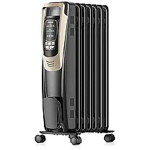 Aquecedor Elétrico a Óleo com Controle Remoto, Área de Cobertura 15m2, PELONIS, 1500W/110V.