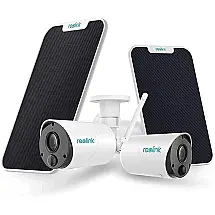 Reolink Eco Câmeras de Segurança 1080P Wi Fi com Painel Solar IP65