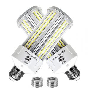 Lâmpada de Milho LED Equivalente a 1000W, Kit com 2 Unidades 100W 15000LM 5000K Branco Luz do Dia, Base E26E39, CA New Sunshine