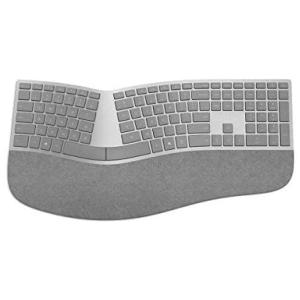Teclado Ergonômico sem Fio com Bluetooth, Dividido, Recarregável e Descanso Para as Mãos, MICROSOFT 3RA 00003, Cinza