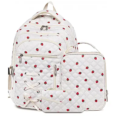 Mochila escolar com estampa de