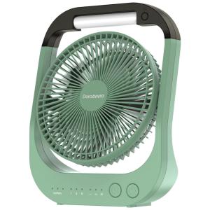 Ventilador de Mesa Dorobeen com 4 Velocidades, Verde