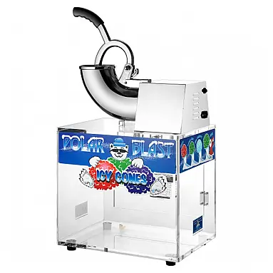 Máquina de Raspadinha Elétrica produz