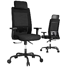 Ergonomic Office Chair Computer Desk Chairs Mesh Home Office Desk Chairs with Lumbar Support 3D Adjustable Armrests High Back