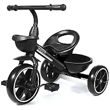 Triciclo Infantil com Cesto para Crianças de 2 a 4 Anos, KRIDDO, Roxo
