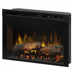 Lareira Elétrica de Embutir A58x84L com Controle Remoto e Chamas Multicolorida, 110V, Dimplex XHD33L, Preta