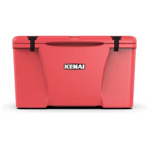 Cooler Térmico Portátil 65 Litros com Isolamento Espesso, KENAI K65, Coral