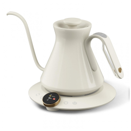 Chaleira elétrica Cocinare FLOW M6 Pro Dali 0,6L bico pescoço de ganso tela colorida controle de temperatura 1500W 110V