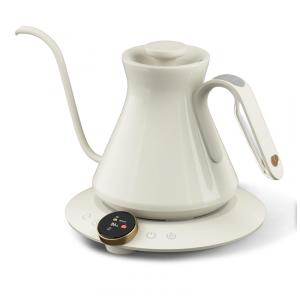 Chaleira elétrica Cocinare FLOW M6 Pro Dali 0,6L bico pescoço de ganso tela colorida controle de temperatura 1500W 110V
