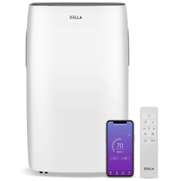 Climatizador de Ar Portátil, com Controle Remoto, 110v, DELLA, Branco