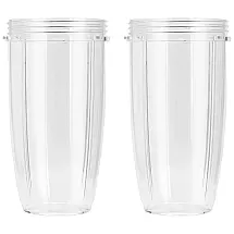 Copo Liquidificador Nutribullet 600W e 900W, 2und 946ml, EASEURLIFE, Cinza
