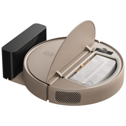 Aspirador de Pó Robô com Auto Carregamento e Sucção Forte 1300PA, 110V, Nooie NCR01, Champanhe